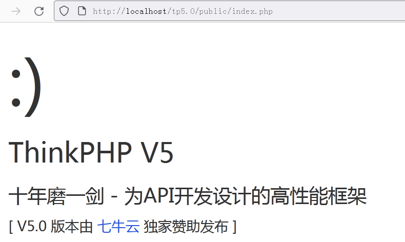 ./ThinkPHP/进入靶场.png